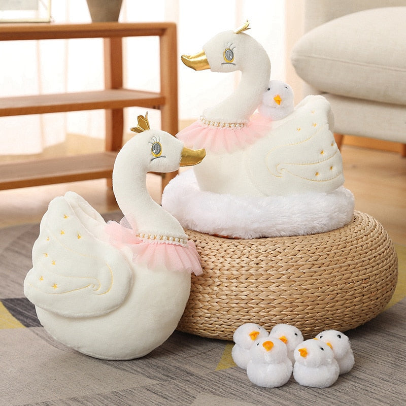 Swan /Chick Family Plush Toy