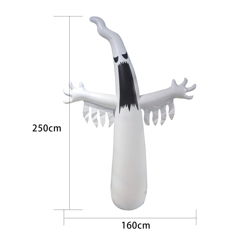 Halloween Inflatable Scary Ghost with LED Lights Kids Toy