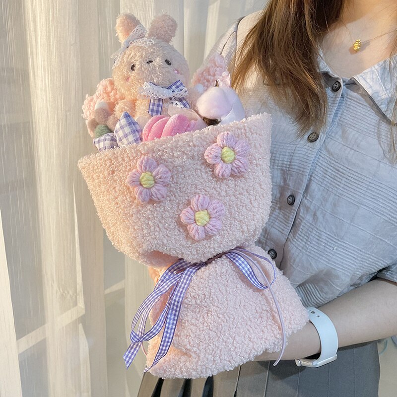 Cinnamorol Plush Dolls Bouquet Valentine