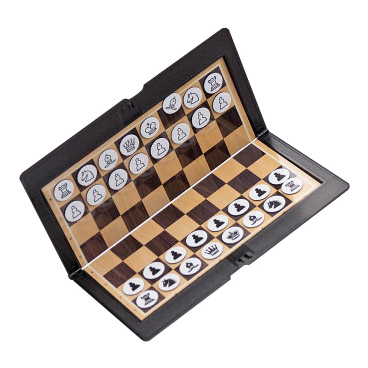 Mini magnetic chess set