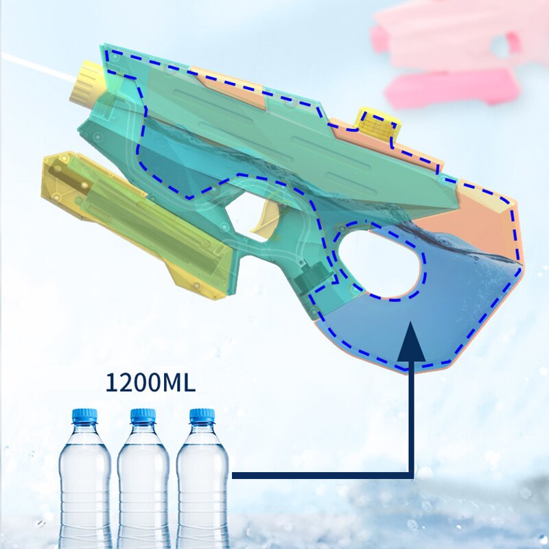 2 Modes Water Guns Kids Toy