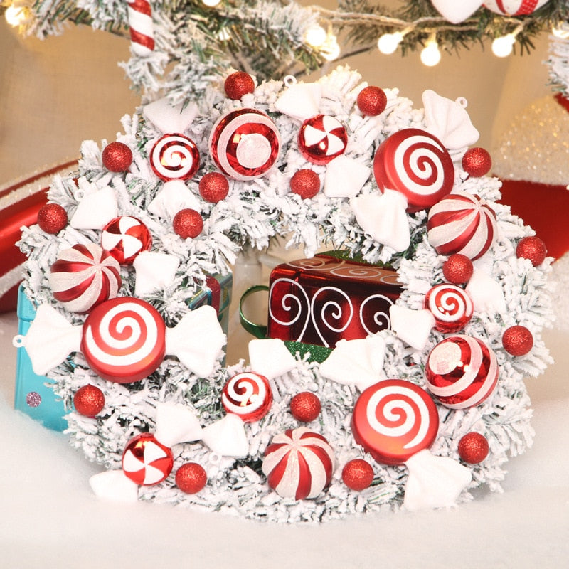 Christmas Decorations Simulation Candy Wreath