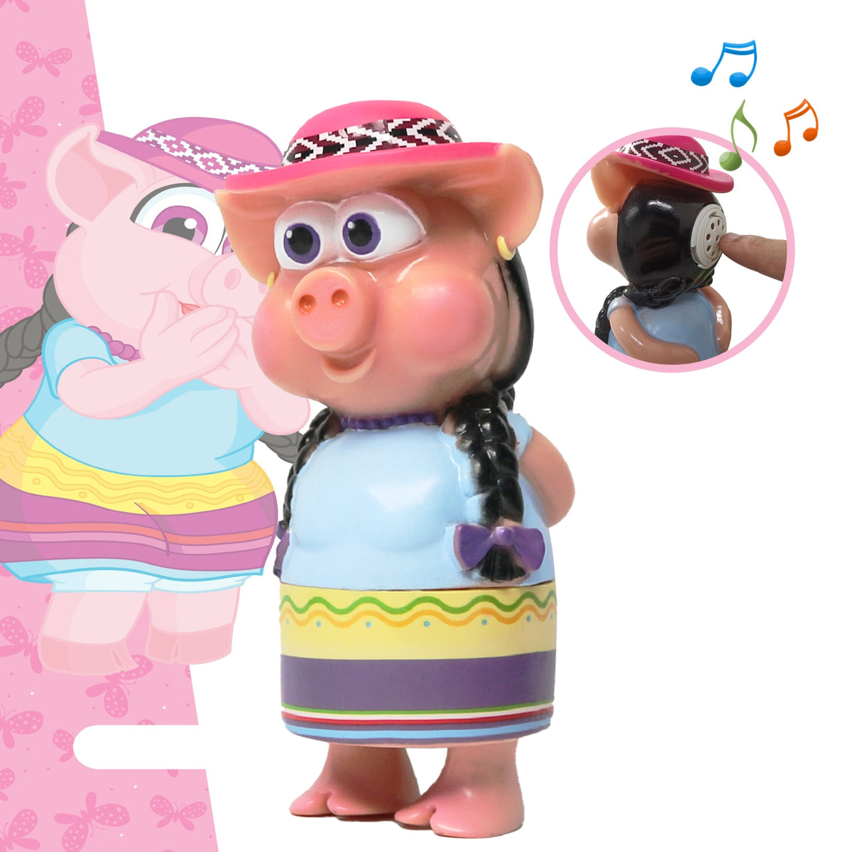 La Granja De Zenon musical stuffed animals