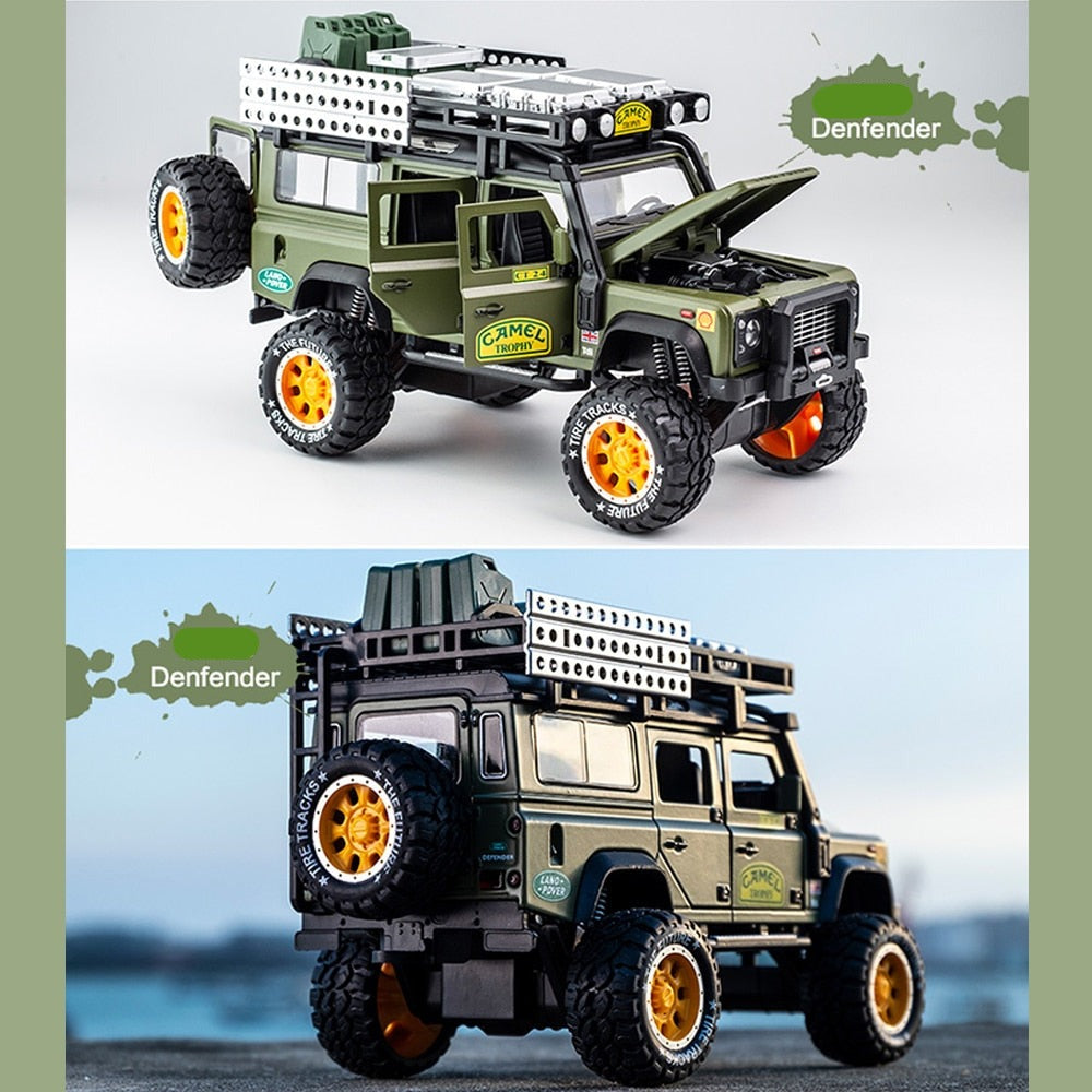 Defender die-cast metal car toy