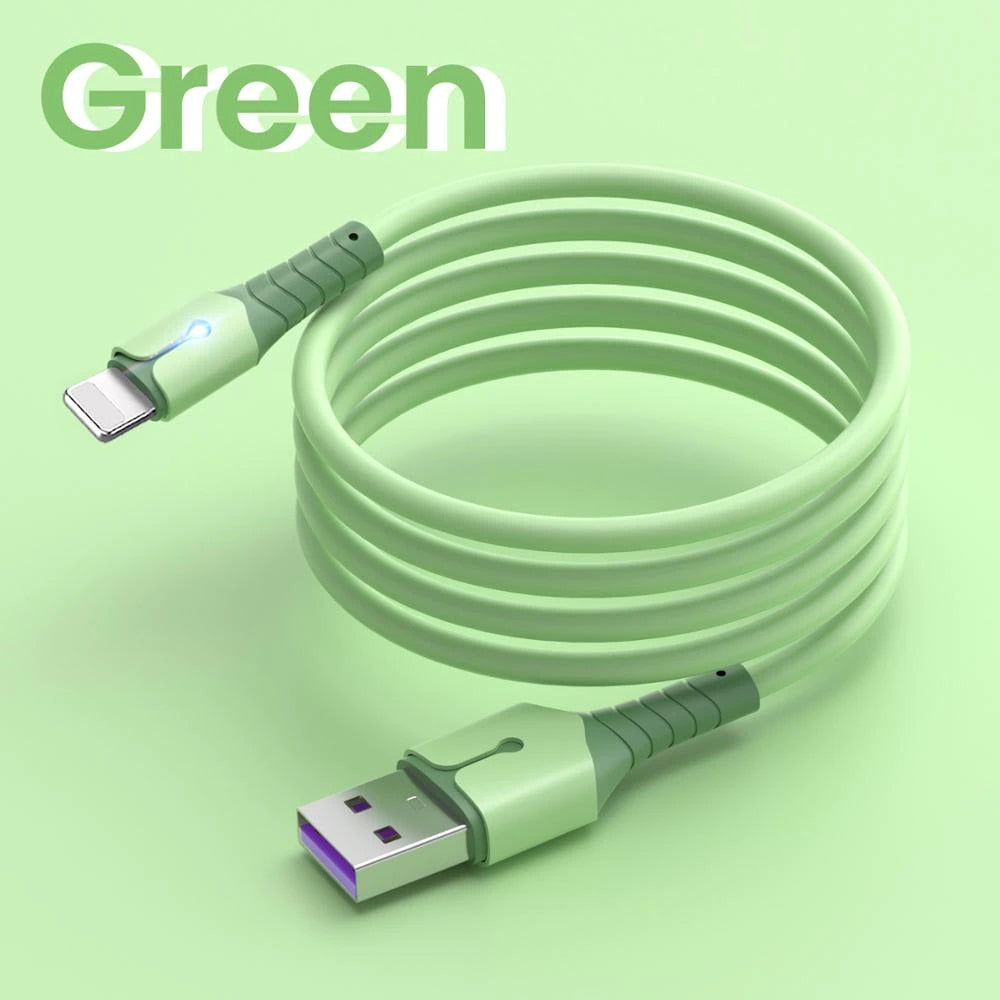 5A fast charging cable liquid silicone with